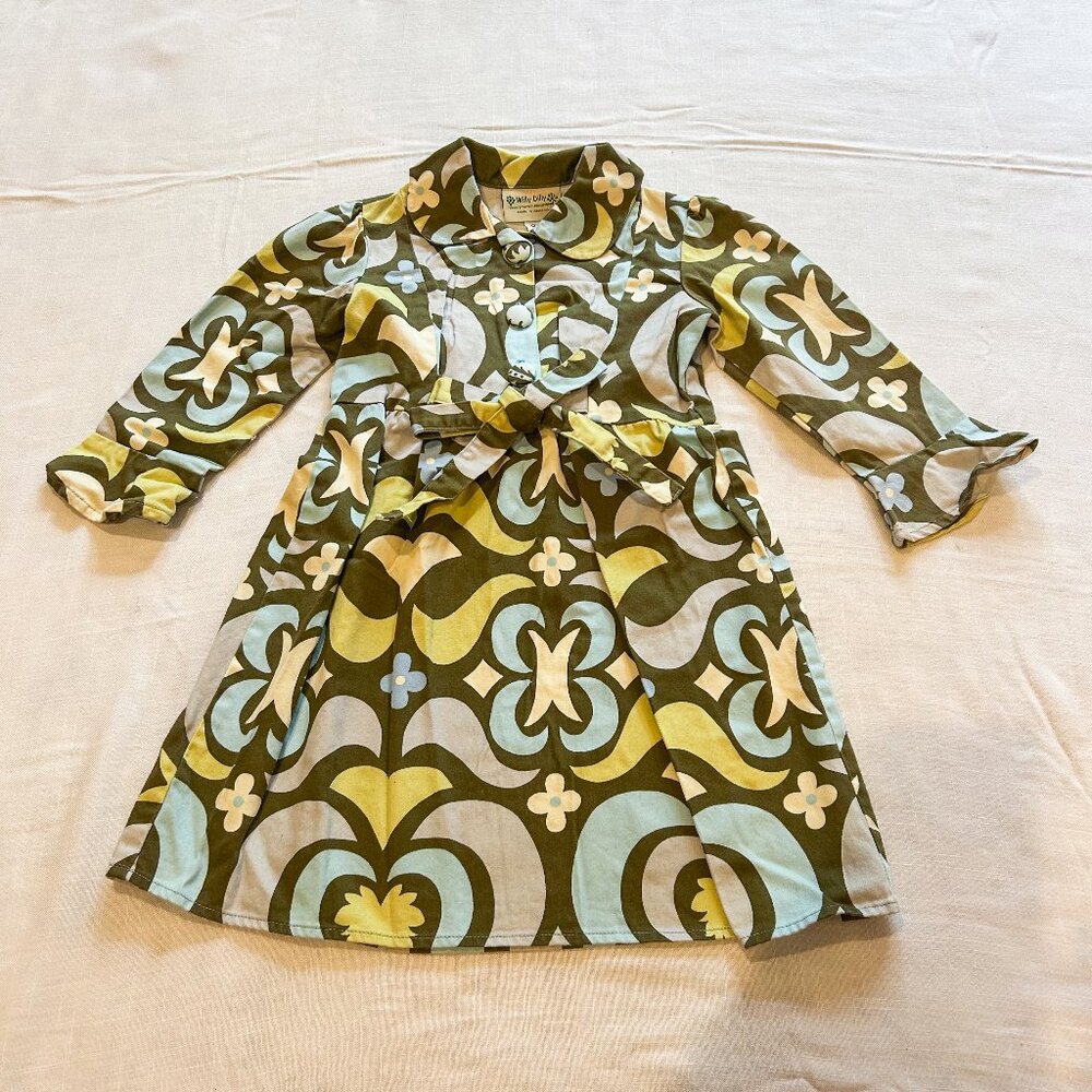 Willy Dilly Toddler Girls Long Sleeve Dress